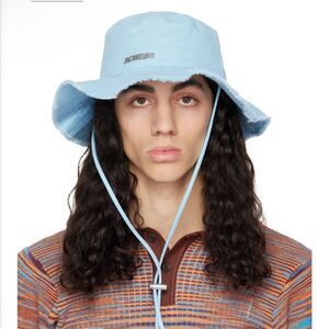 Jacquemus Blue 'Le Bob Artichaut' Bucket Hat